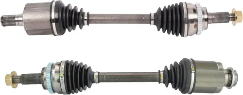 Vista 3 de TRQ Juego de conjunto de eje de transmisión CV delantero Compatible con Mazda CX-7 2007-2011 2007-2008 CX-9