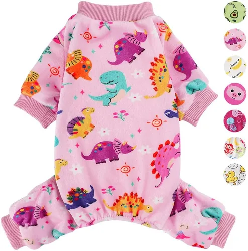 Vista 16 de Sebaoyu Pijamas de cuello redondo para perros pequeños, suéter de forro polar para perros, ropa de invierno linda y pequeña para cachorros Gris