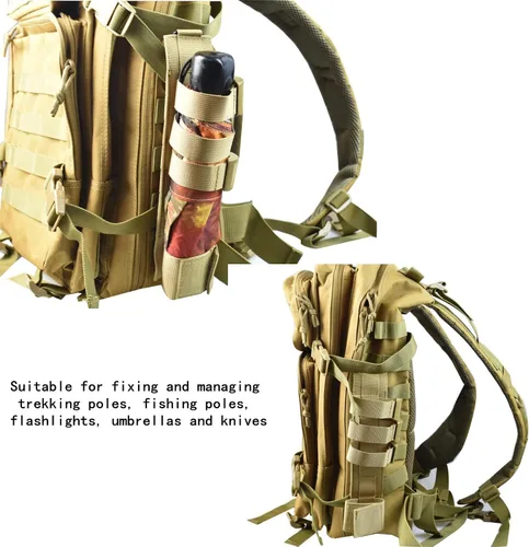 Vista 7 de Herramienta de engranaje táctico Funda Molle accesorio cuchillo funda linterna funda utilidad herramientas caso táctico soporte CP