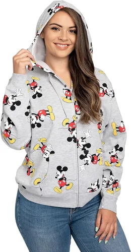 Vista 8 de Disney Sudadera con capucha para mujer con estampado de Mickey Mouse