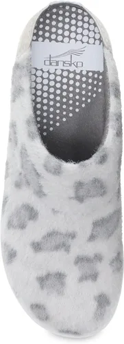 Vista 2 de Dansko Pantuflas de lana Lucie para mujer con suela exterior y soporte de arco