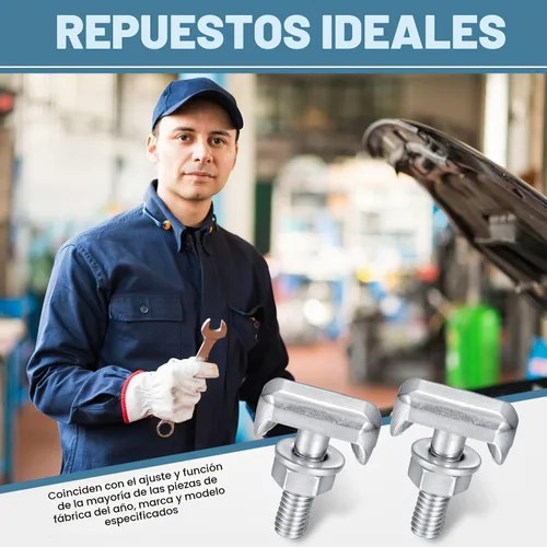 Vista 4 de Tallew - Kit de 8 tornillos en T para terminales de batería, compatible