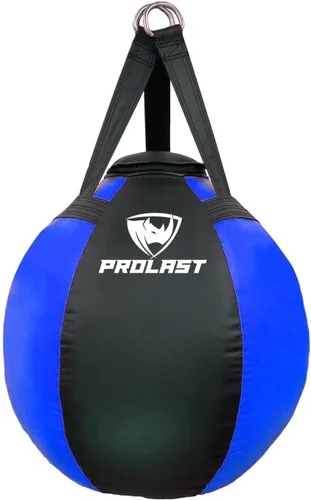 Vista 9 de Wrecking Ball Heavy Punching Bag for Adults, Hook and Uppercut, Body Snatcher, Boxing, MMA, Muay Thai, 65 lbs negro / negro