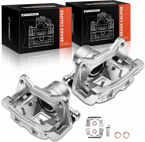 Vista 11 de A-Premium Conjunto de pinza de freno de disco con soporte compatible con determinados modelos Hyundai y Kia - Sonata 2012-2015, Optima 2011-2016, L4