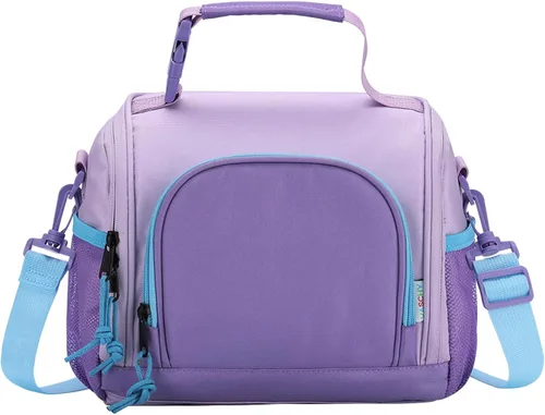Vista 9 de VASCHY Lonchera para hombres, reutilizable, aislada, grande, bolsa enfriadora para adultos, mujeres/niños, para el trabajo, la escuela, picnic, Negro