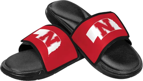 Vista 123 de FOCO Sandalias deportivas de espuma para ducha con logotipo de equipo universitario de la NCAA para hombre