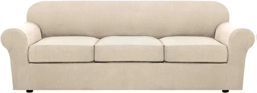 Vista 32 de H.VERSAILTEX Fundas de Sofá Elásticas para Cojines Fundas de Sofá para Muebles de Sala Fundas Protectoras