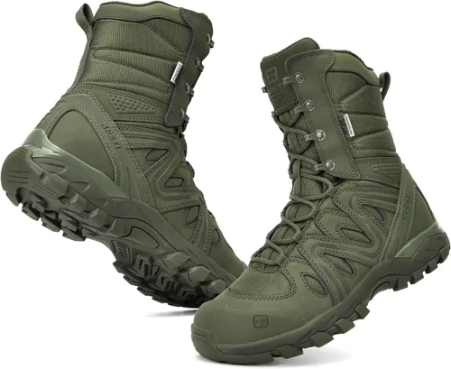 Vista 2 de XPETI X-FORCE Botas tácticas impermeables de 8 pulgadas