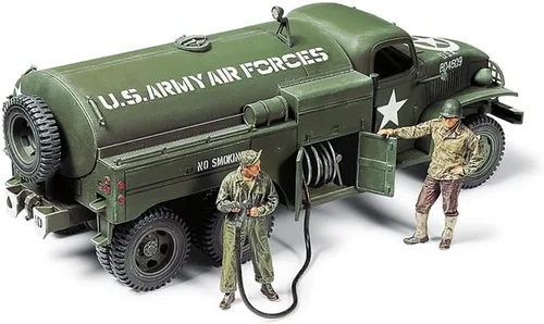 Vista 3 de Tamiya 32579 1/48 US Airfield Fuel Truck Kit de modelo de plástico
