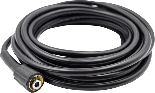 Vista 2 de AR Blue Clean PW909UH-R, 1/4"x 25' Reemplazo/Extensión Súper Suave, Manguera de Lavadora a Presión, 2900 PSI máximo, Negro