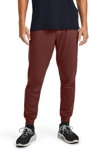 Vista 11 de Under Armour Sportstyle - Pantalones deportivos de tricot para hombre (011) Mod Gris/ Blanco