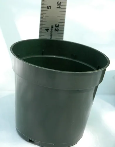 Vista 3 de Dillen Macetas de plástico estándar de 4 pulgadas para plantas, corte y plántulas, paquete de 30