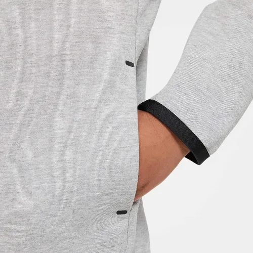 Vista 4 de Nike Sudadera deportiva Tech con capucha para niños grandes (niños)