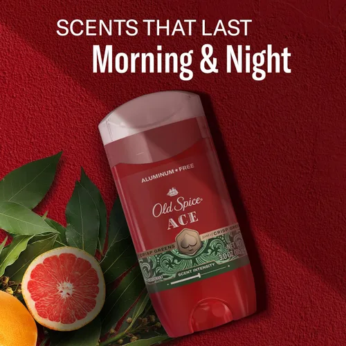 Vista 10 de Old Spice Desodorante sin aluminio para hombres, protección contra olores 24/7, aroma característico 24/7 y frescura duradera, se pone limpio, as