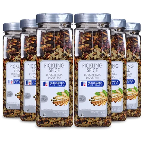 Vista 12 de McCormick Culinary Especias para escabeche, 12 onzas, un recipiente de 12 onzas de especias mixtas para encurtidos, lo mejor para condimentar