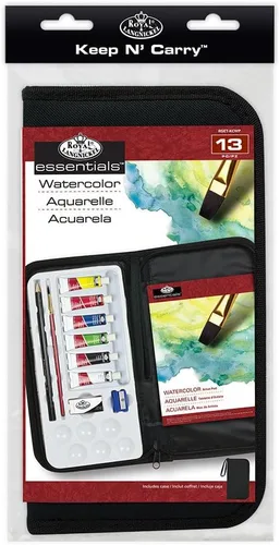 Vista 4 de Juego de lápices de acuarelas Royal & Langnickel con estuche