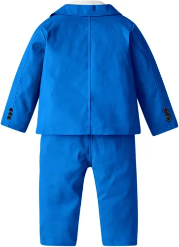 Vista 2 de SANGTREE Conjunto de traje de caballero para niños, 3 meses a 14 años