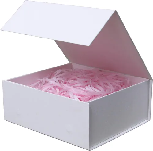 Vista 22 de Rsgift Paquete de 3 cajas de regalo de 18 x 15 x 6.1 pulgadas, cajas de regalo de colores surtidos con tapas, cajas plegables para propuestas