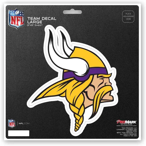 Vista 6 de FANMATS NFL NFL - Calcomanía grande unisex