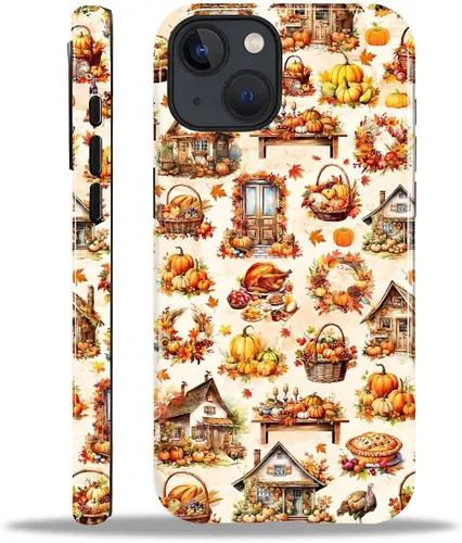 Vista 8 de Funda para iPhone 13 iPhone 14, a prueba de golpes, funda protectora híbrida de 2 capas, doble protección contra caídas, antiarañazos, diseño