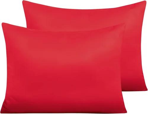 Vista 25 de NTBAY Fundas de almohada de satén con cremallera para cabello y piel, juego de 2 fundas de almohada estándar de lujo con cremallera oculta, 20 x 26