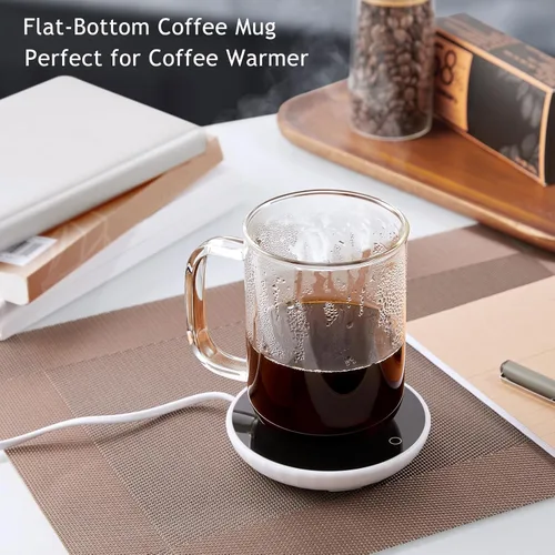 Vista 2 de Glass Coffee Mugs, 20 oz Ice coffee cups&Glass Coffee Mugs, 8 oz iced coffee cups