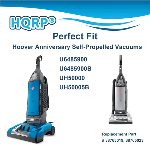 Vista 3 de HQRP Paquete de 4 filtros secundarios compatibles con aspiradoras verticales autopropulsadas Hoover Anniversary U6485900 U6485900B UH50000 UH50005B