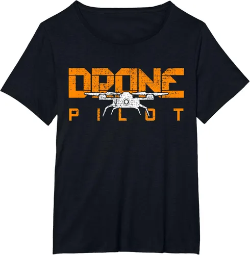 Vista 28 de Drone Life Pilot Quadcopter Gift RC Camiseta Negro