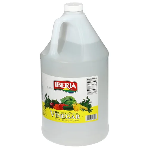 Vista 5 de Iberia Vinagre blanco destilado natural, 1 galón - 5% de acidez