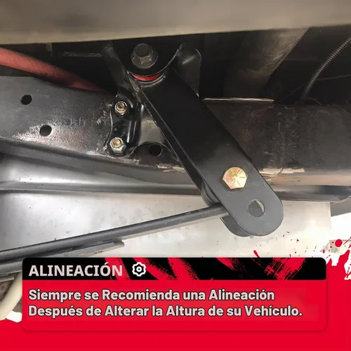 Vista 6 de KSP Grilletes de Caída para Silverado 1500 1999-2019, Kits de Grilletes de Bajada Trasera de 2" Compatibles con Chevy Silverado GMC Sierra 1500
