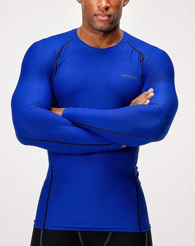 Vista 2 de DEVOPS 3 Pack Men's Athletic Long Sleeve Compression Shirts