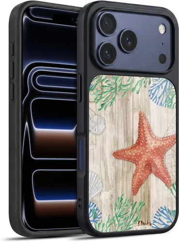 Vista 127 de Head Case Designs Officially Licensed Paul Brent Agate Mermaid Coastal Gel Armor Case [Military Grade Drop Protection] Compatible with Apple iPhone