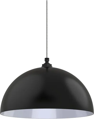 Vista 74 de Steel Lighting Co. Melrose - Lámpara colgante Montada en el techo Cúpula redonda de 18 pulgadas Estilo moderno contemporáneo de granja