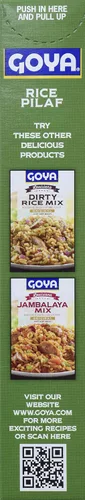 Vista 5 de Goya Foods Authentic Style - Mezcla de arroz Pilaf de 7 onzas (paquete de 12)