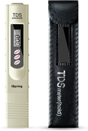Vista 7 de [Usado] iSpring TDS2 Medidor digital TDS de 2 botones con LCD retroiluminado, negro