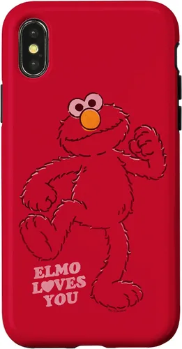 Vista 5 de Sesame Street Elmo Loves You Case for iPhone 17