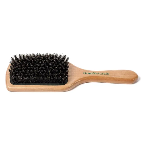 Vista 9 de Cepillo GranNaturals de cerdas de jabalí para el cabello