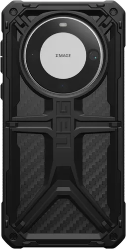 Vista 7 de URBAN ARMOR GEAR Funda UAG diseñada para Huawei Mate 60 Pro Monarch de fibra de carbono, resistente funda protectora militar probada contra caídas