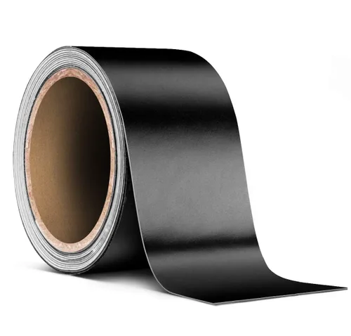 Vista 3 de VViViD - Rollo de cinta adhesiva de vinilo mate con liberación de aire, color negro, 0.25" X 30 pies
