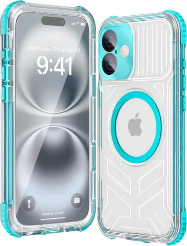 Vista 42 de WIFORT Funda impermeable para iPhone 15, [IP68 bajo el agua a prueba de polvo] [pantalla integrada] [15 pies a prueba de golpes militar], cubierta