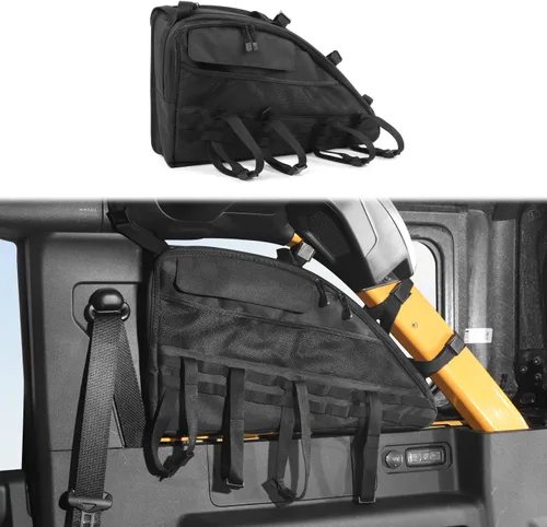 Vista 9 de Bolsas de almacenamiento para maletero trasero de 2 puertas para Ford Bronco 2021 2022+ 2 puertas (1 unidad, parte derecha)