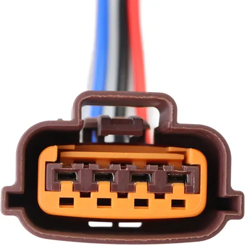 Vista 3 de Conector de sensor MAF de flujo de aire masivo del automóvil Enchufe la coleta del arnés de cables para Nissan Infiniti Mercury 1995-2014.