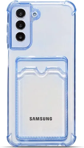 Vista 23 de Tuokiou para Samsung Galaxy A16 Funda, Fundas Protectoras Transparentes con Ranura para Tarjetas, Funda Cartera de TPU Suave Ajuste Delgado