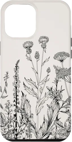 Vista 25 de iPhone 16 Cute Wildflowers Pattern Design Floral Case