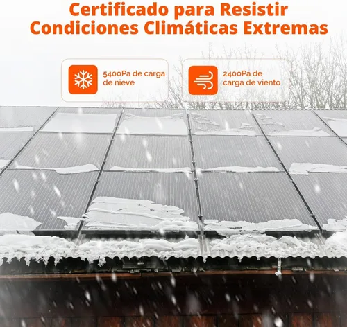 Vista 4 de RICH SOLAR Panel solar monocristalino de celda 9BB de 100 vatios, 12 voltios, batería de carga de módulo solar de alta eficiencia para caravana