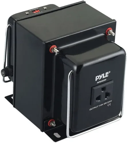 Vista 10 de Pyle Convertidor de Voltaje Subida y Bajada - Transformador de Voltaje Convertidor de 500 Vatios con Puerto de Carga USB, Adaptador de Corriente UK