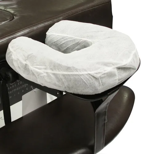 Vista 6 de Master Massage Funda para reposacabezas suave y desechable para mesa de masaje, cojín facial, 50