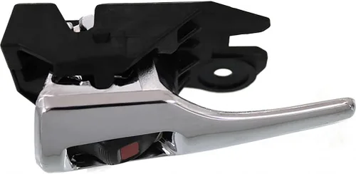 Vista 5 de KarParts360 Para Toyota Corolla 2009 10 11 12 2013 Manija de puerta interior delantera o trasera, palanca cromada del lado del conductor con botón