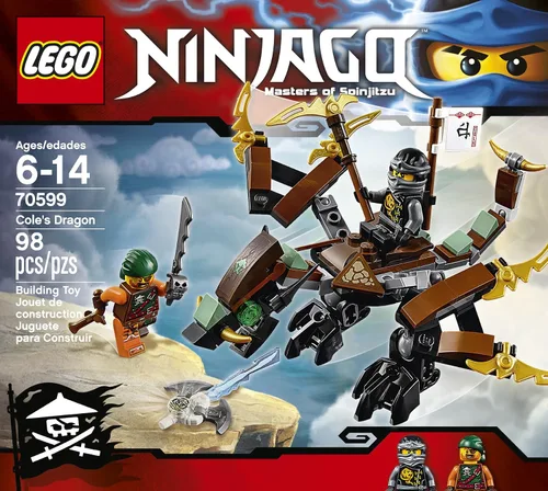 Vista 2 de Dragón Ninjago Cole 70599 de LEGO