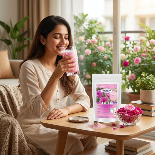 Vista 7 de Neotea Mezcla de leche rosa en polvo (2.2 lbs)